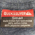 クイックシルバー Quiksilver 90-00s 両面ロゴプリント クルーネック 半袖 Tシャツ メンズ import:S