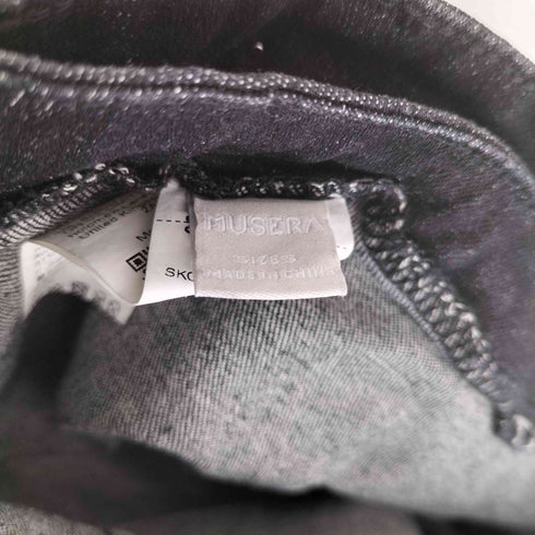 MUSERA Y2K スタッズ デザイン デニム ミニスカート レディース JPN:S