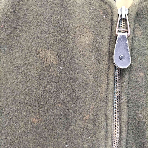 シェビニオン CHEVIGNON レザー切替刺繍スタジアムジャンパー メンズ import:L