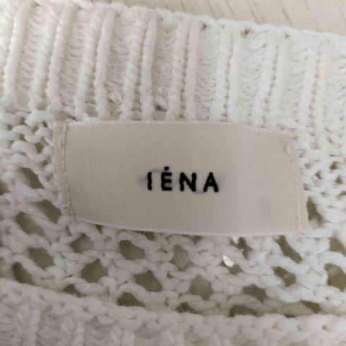 イエナ IENA メッシュ ニット プルオーバー レディース