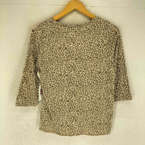 ダブルクローゼット w closet Y2K フェアリーグランジ レオパード カットソー レディース FREE