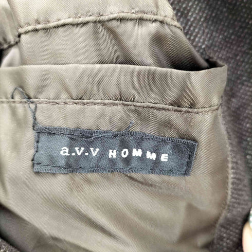アーヴェヴェ a.v.v HOMME コットンエポーレットジャケット メンズ 48