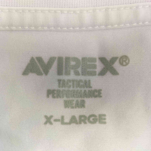 アヴィレックス AVIREX ドライフレックス ユーティリティ ロングスリーブ Tシャツ メンズ import:XL