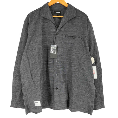 ショット Schott MIX SHARK COLLAR SHIRT ミックス シャークカラー シャツ メンズ 2XL