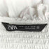 ザラ ZARA ギャザー スキッパー ブラウス レディース US M