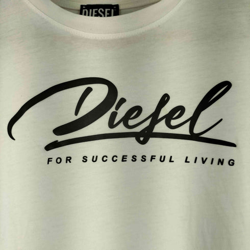 ディーゼル DIESEL ロゴプリント 半袖 Tシャツ レディース JPN:S