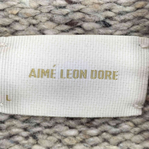 エメレオンドレ AIME LEON DORE NEP KNIT ネップ ハイネック ニット メンズ
