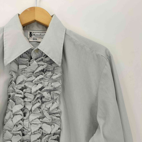 70s MASTERS TUXEDO マスターズ タキシード フリル 長袖 ドレスシャツ メンズ