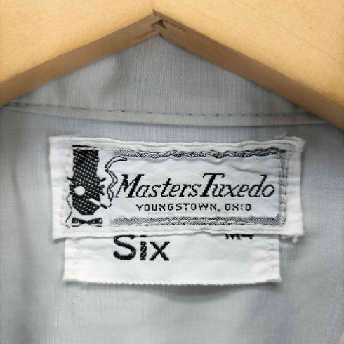 70s MASTERS TUXEDO マスターズ タキシード フリル 長袖 ドレスシャツ メンズ