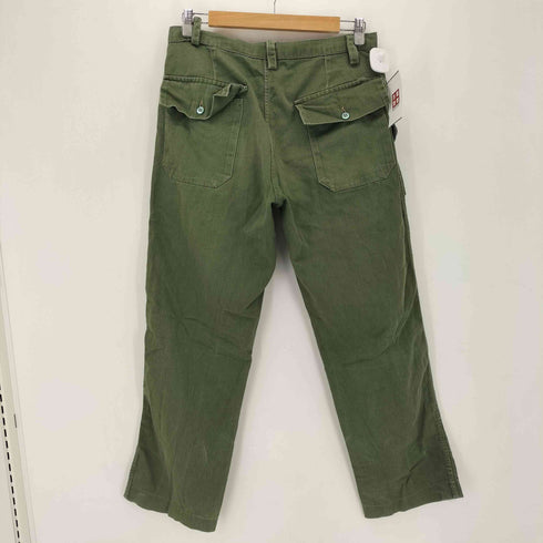 70~80s 海兵隊 ミリタリー ボタンフライ ユーティリティパンツ メンズ