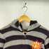 ヒステリックグラマー HYSTERIC GLAMOUR パイル ボーダージップアップパーカー レディース FREE