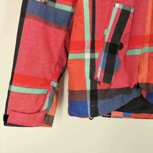 ロキシー ROXY チェック柄 スノーボード スキー ウェア レディース JPN:M