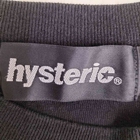 ヒステリックグラマー HYSTERIC GLAMOUR 00s GOT SAVE THE SURF 両面プリント クルーネック 半袖 Tシャツ レディース SS