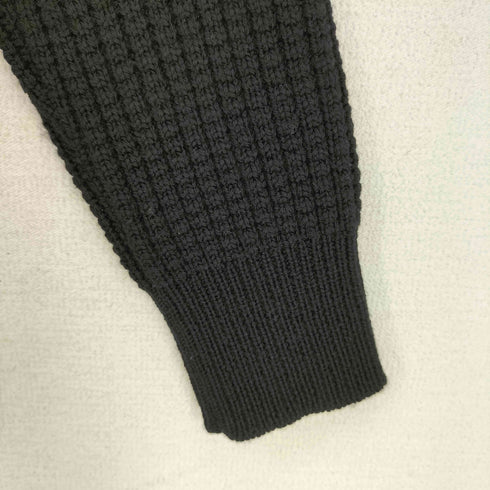 エーケイエム AKM HEAVY WAFFLE CREW ヘビーワッフルクルーネックニットセーター メンズ import:M