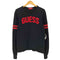 ゲス GUESS パイルロゴ クルーネック長袖Tシャツ メンズ import:S