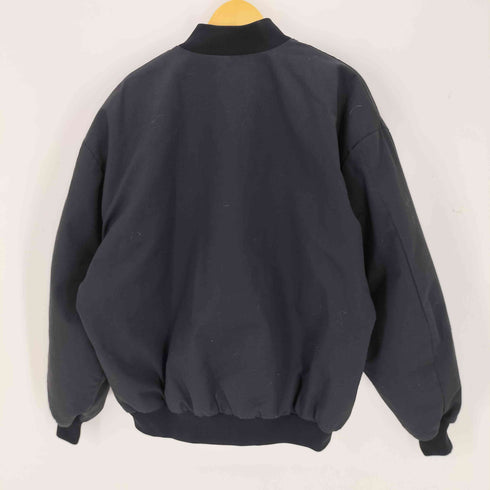 Uniwear ユニウェア 裏地キルティング 企業ロゴ ボンバージャケット メンズ XXL