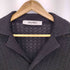 about blank mesh shirt l/s メッシュニット 開襟 長袖シャツ メンズ import:M