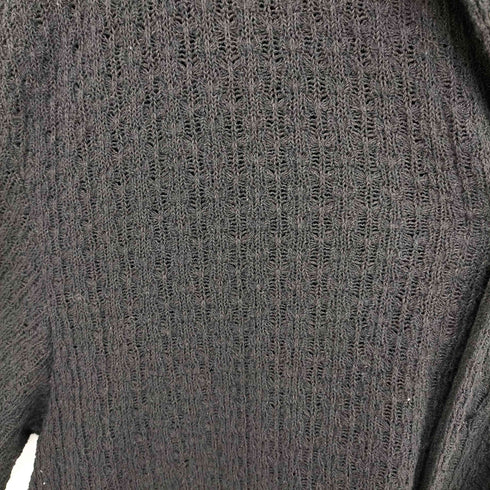 about blank mesh shirt l/s メッシュニット 開襟 長袖シャツ メンズ import:M
