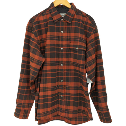 ザノースフェイス THE NORTH FACE ロングスリーブストレッチフランネルシャツ メンズ XL