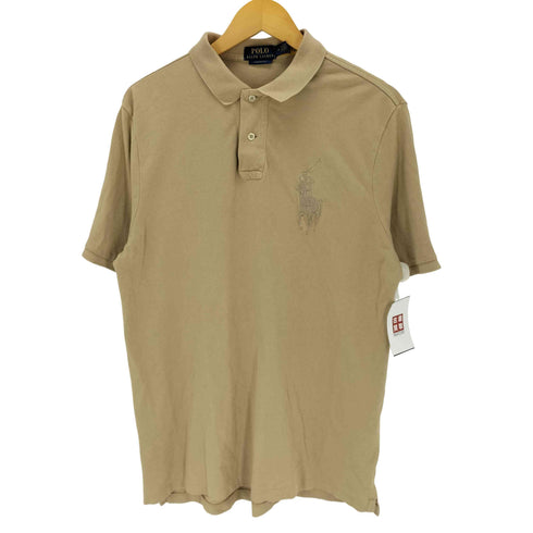 ポロラルフローレン POLO RALPH LAUREN CLASSIC FIT ビッグポニー刺繍 鹿の子 ポロシャツ メンズ M