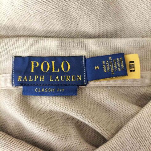 ポロラルフローレン POLO RALPH LAUREN CLASSIC FIT ビッグポニー刺繍 鹿の子 ポロシャツ メンズ M
