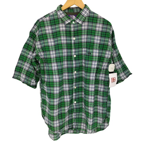 ノースフェイスパープルレーベル THE NORTH FACE PURPLE LABEL S/S 半袖 チェックシャツ メンズ L