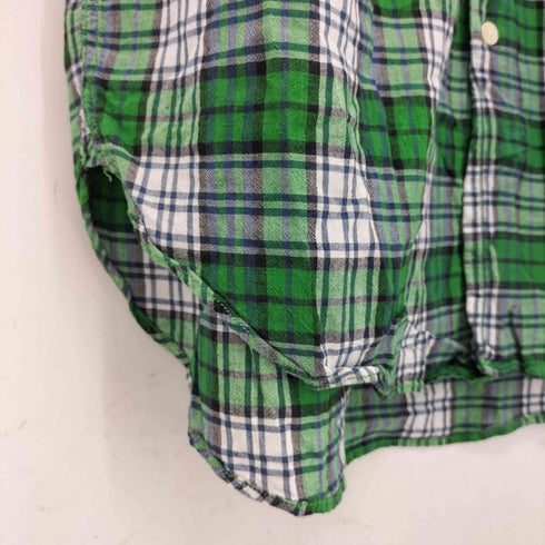 ノースフェイスパープルレーベル THE NORTH FACE PURPLE LABEL S/S 半袖 チェックシャツ メンズ L