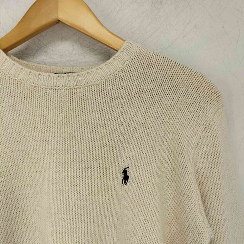 ラルフローレンスポーツ RALPH LAUREN SPORT ポニー刺繍 コットン ニット セーター レディース JPN:S