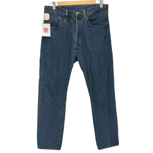 リーバイスヴィンテージクロージング Levis Vintage Clothing 日本製 復刻 501XX 1955 CUSTOMIZED HIGH TIDE BLUES ボタンフライ ワイド赤耳 デニムパンツ メンズ W30 L32
