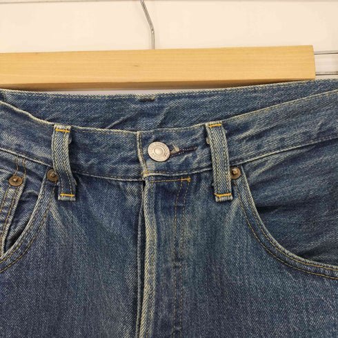 リーバイスヴィンテージクロージング Levis Vintage Clothing 日本製 復刻 501XX 1955 CUSTOMIZED HIGH TIDE BLUES ボタンフライ ワイド赤耳 デニムパンツ メンズ W30 L32