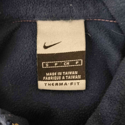 ナイキ NIKE THERMA FIT スウッシュロゴ 刺繍 フリース ハーフジッププルオーバー メンズ S