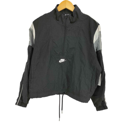 ナイキ NIKE ハーフジップナイロンプルオーバー レディース JPN:M
