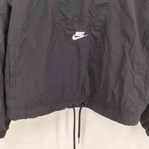 ナイキ NIKE ハーフジップナイロンプルオーバー レディース JPN:M