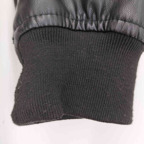 ザラ ZARA フェイクレザー ジャケット メンズ import:L