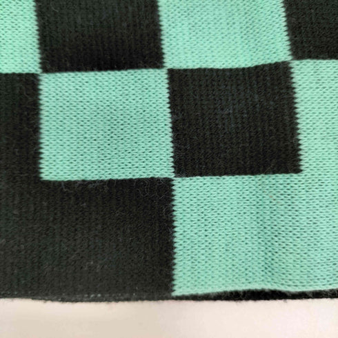 シーディージー CDG G-DRAGON UBERMENSCH CHECKERED STOLE MINT BLACK メンズ