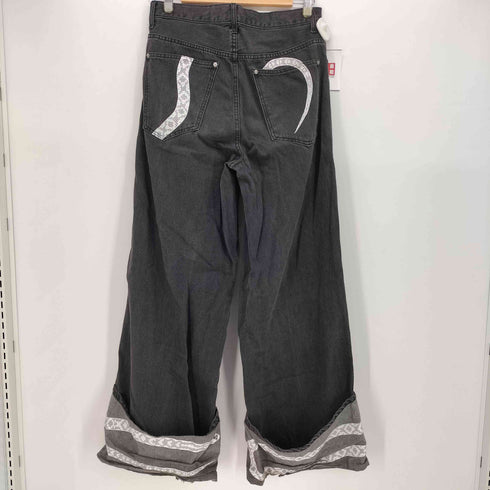 ソエルテ soerte WIDE STRAIGHT ROOL UP DENIM メンズ JPN:2