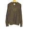 レッドヘッド RED HEAD コットンウール混ヘンリーネックニット メンズ import:L
