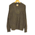 レッドヘッド RED HEAD コットンウール混ヘンリーネックニット メンズ import:L