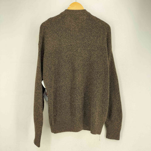 レッドヘッド RED HEAD コットンウール混ヘンリーネックニット メンズ import:L