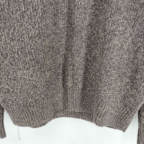 レッドヘッド RED HEAD コットンウール混ヘンリーネックニット メンズ import:L