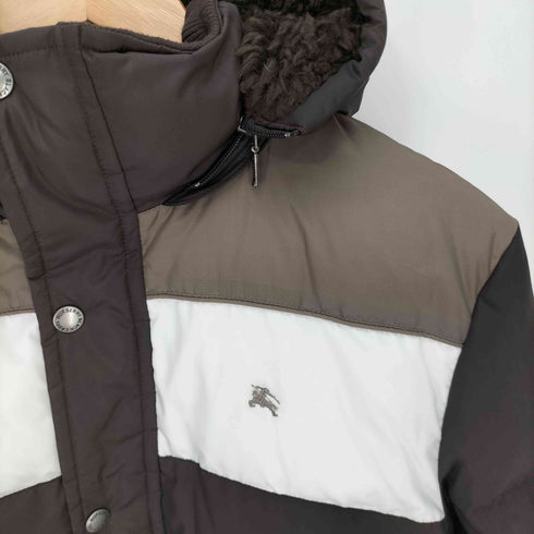 バーバリーブラックレーベル BURBERRY BLACK LABEL フード裏パイル 裏地 ノバチェック フーデッド ダウンジャケット メンズ import:M