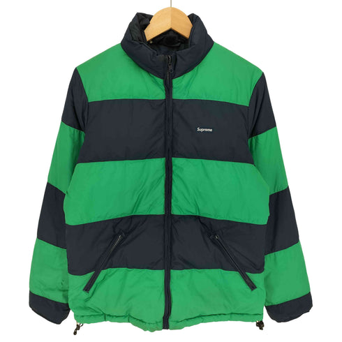 シュプリーム Supreme 12AW Reversible Striped Down Jacket メンズ import:S