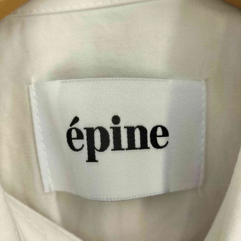 エピヌ epine Eボタン 長袖ブラウス レディース