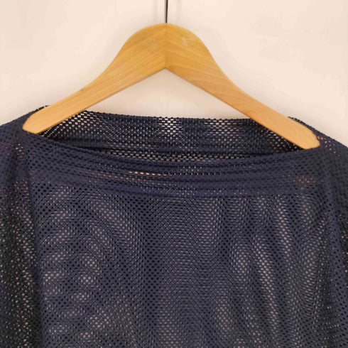 イッセイミヤケミー ISSEY MIYAKE me メッシュプリーツチュニックノースリーブワンピース レディース