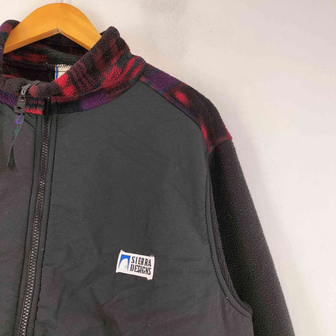 シェラデザイン SIERRA DESIGNS ナイロン切替 フリース ジャケット メンズ JPN:L