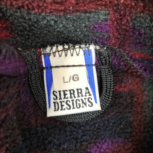 シェラデザイン SIERRA DESIGNS ナイロン切替 フリース ジャケット メンズ JPN:L