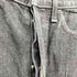 バナナリパブリック BANANA REPUBLIC ロールアップ センターシーム ワイドブラックデニムパンツ レディース 26