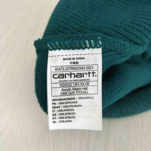 カーハートワークインプログレス Carhartt WIP ACRYLIC WATCH HAT ニット帽 ビーニー メンズ ONE SIZE