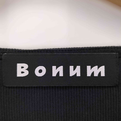 ボナム BONUM フレアカフスボディスーツ レディース