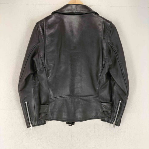 ビューティフルピープル beautiful people sheep leather 羊革 vintage leather THE/a riders jacket レザー ライダースジャケット レディース 160